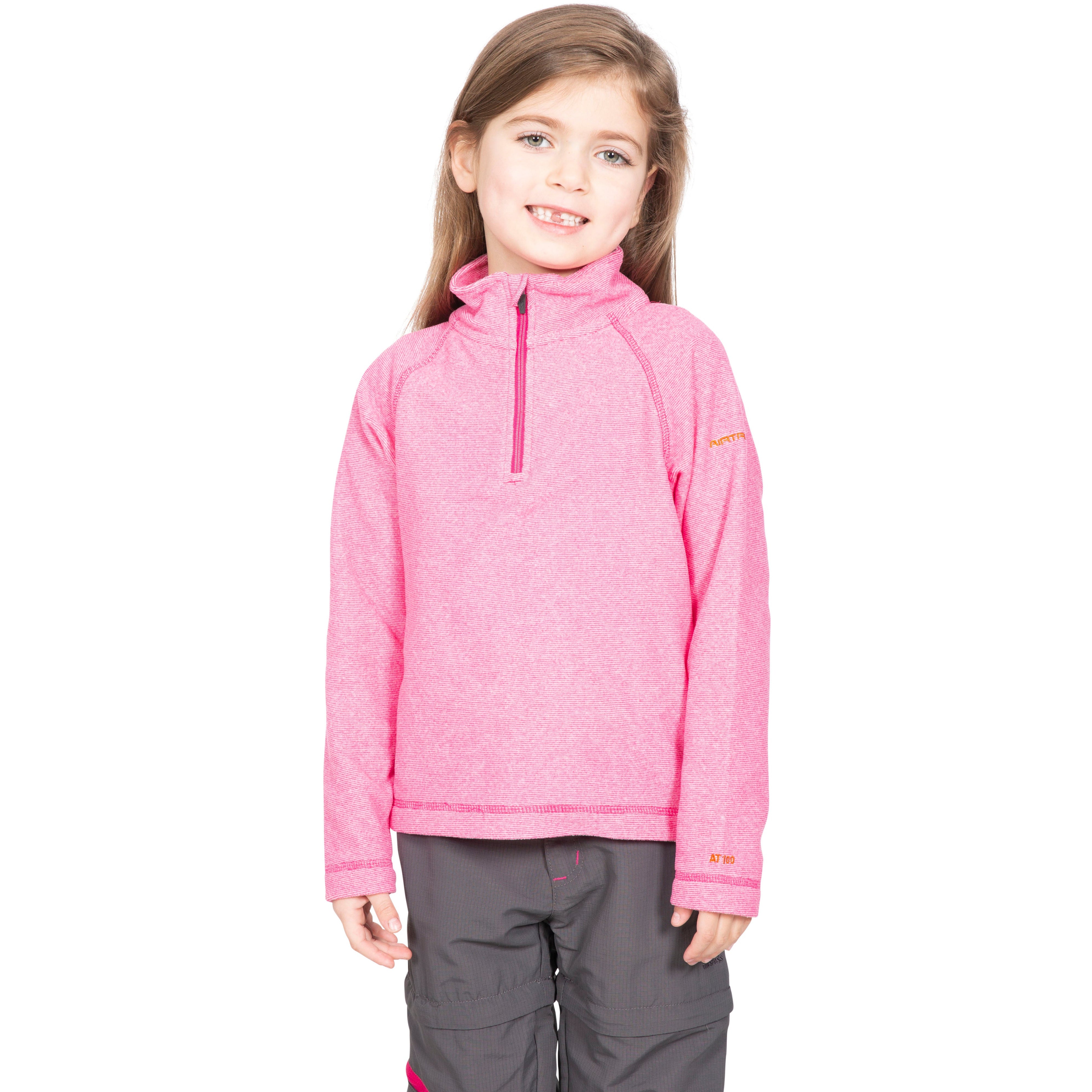 Girls on sale pink fleece