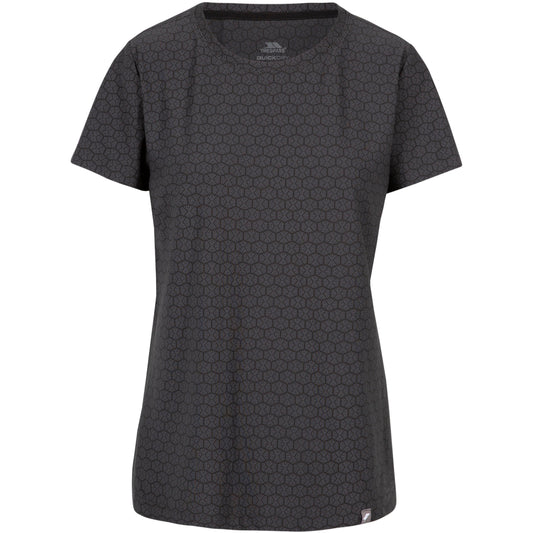 Mercy Women's Quick Dry T-Shirt in Black