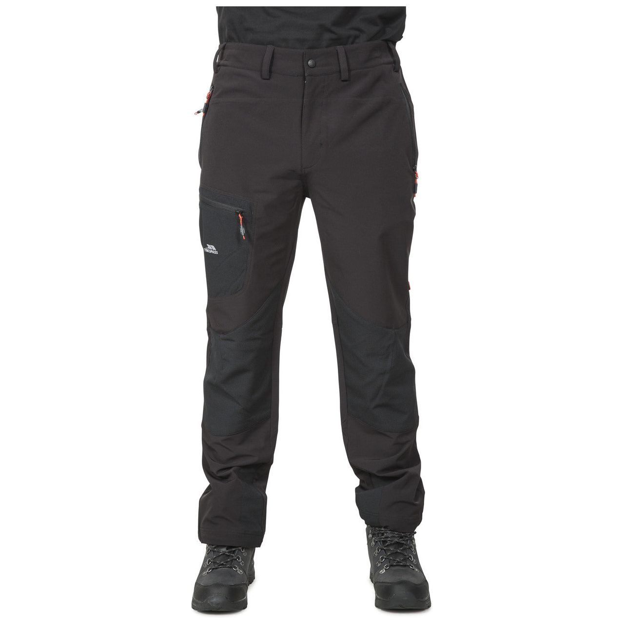 Passcode Mens Mosquito Repellent Walking Trousers in Black
