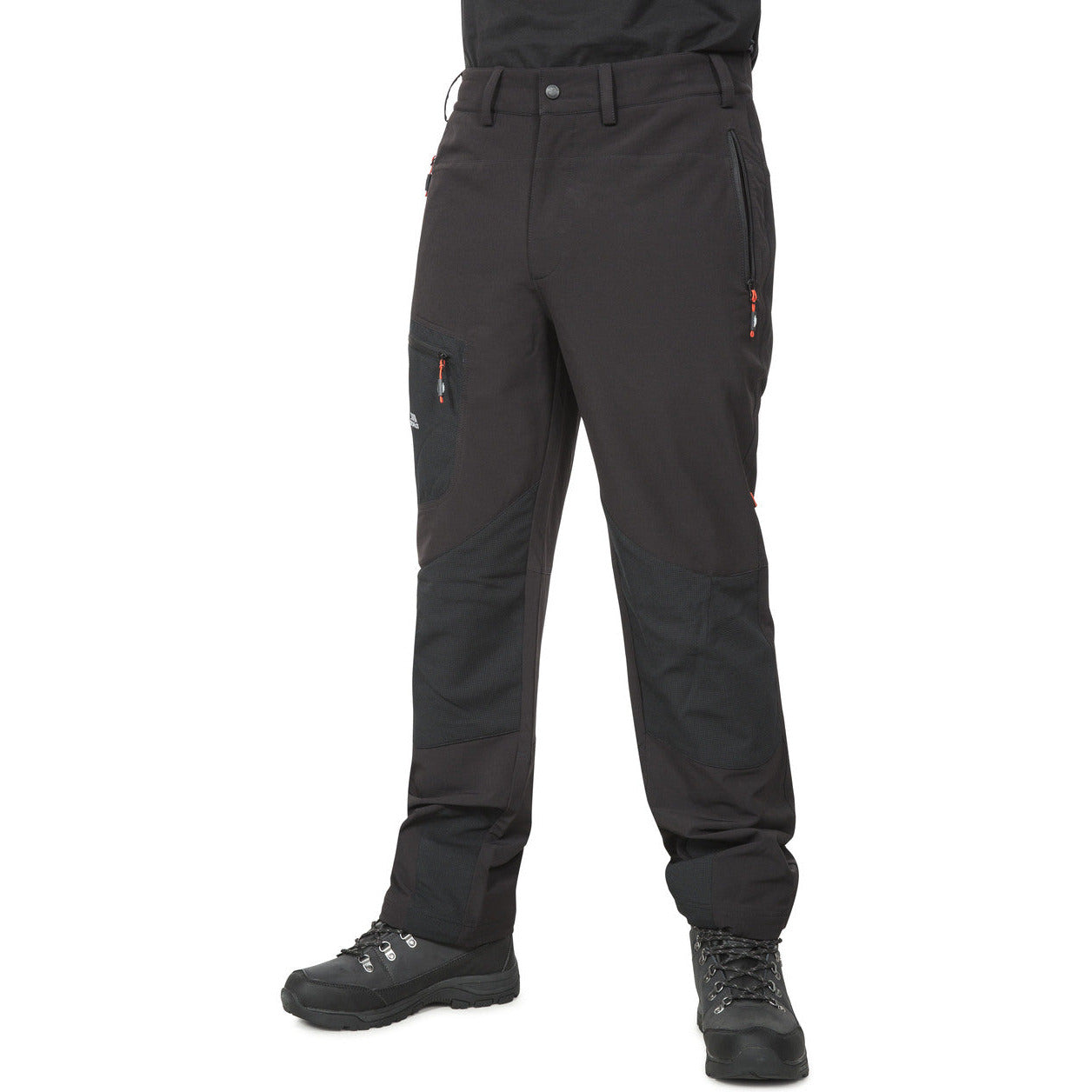 Passcode Mens Mosquito Repellent Walking Trousers in Black