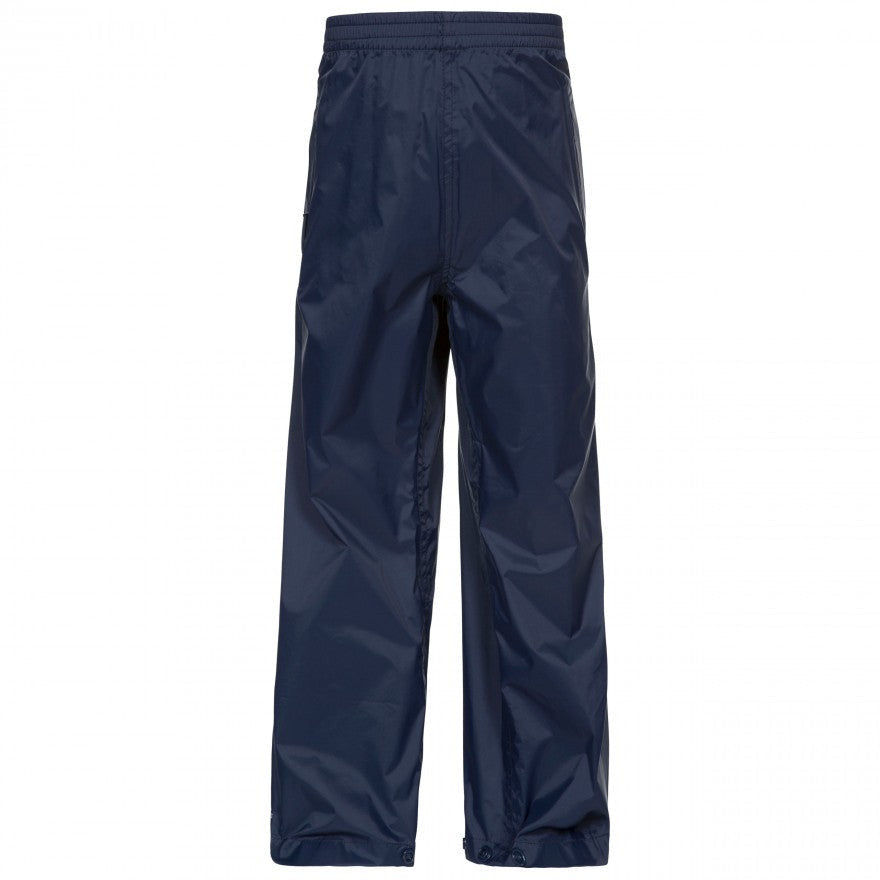 Qikpac Kids Packaway Waterproof Trousers - Navy