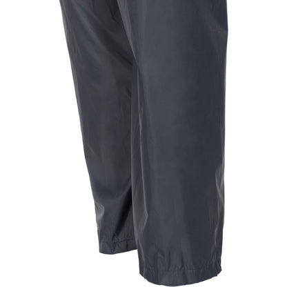 Qikpac Adults Unisex Pack Away Waterproof Trousers - Black
