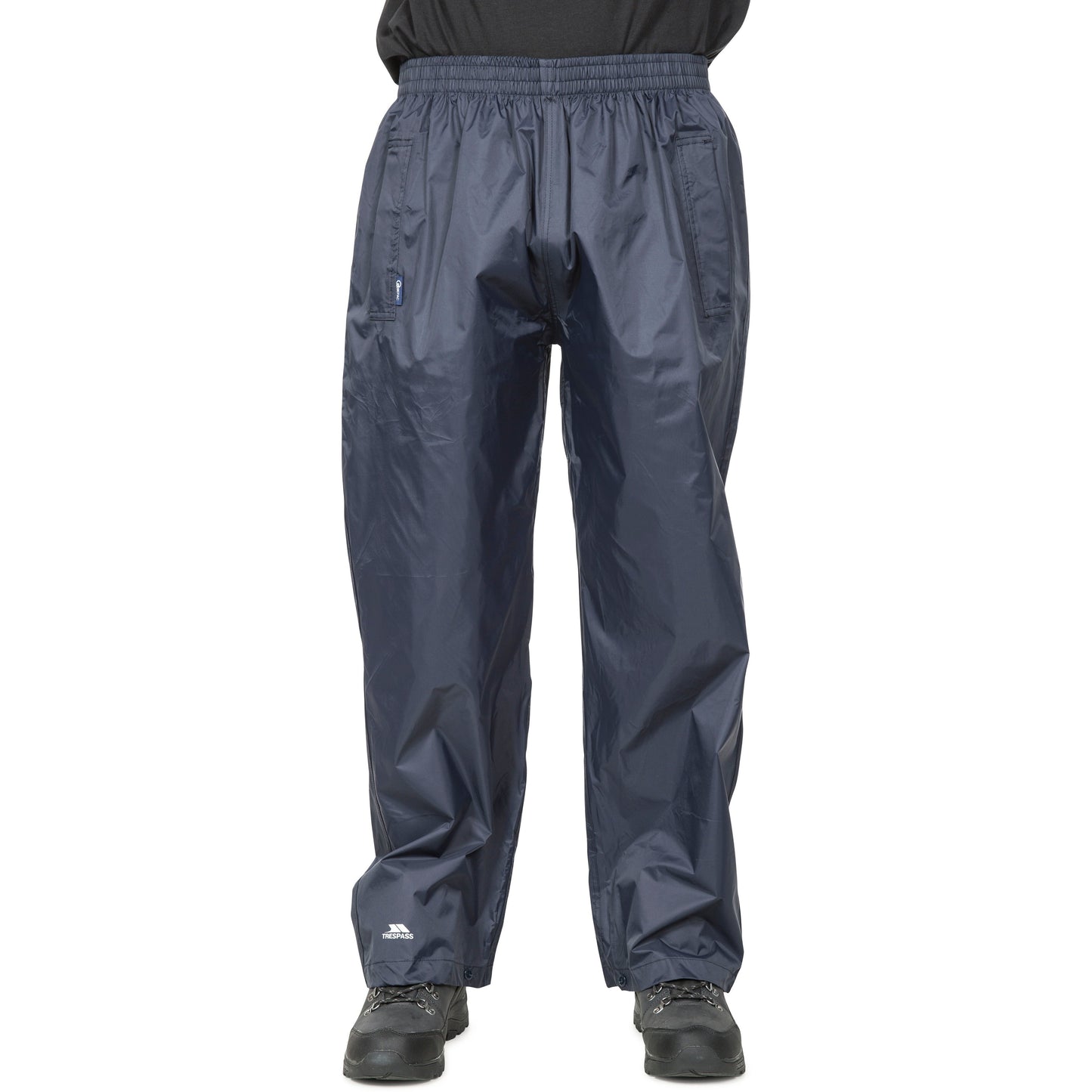 Qikpac Adults Unisex Pack Away Waterproof Trousers - Navy