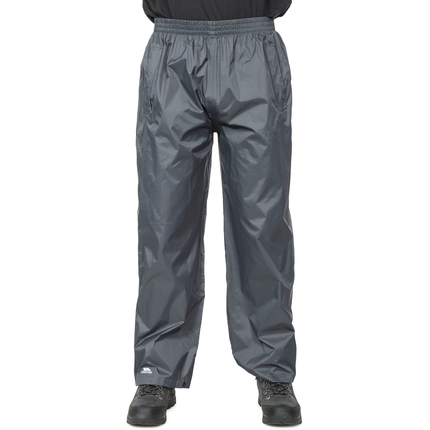 Qikpac Adults Unisex Pack Away Waterproof Trousers - Flint