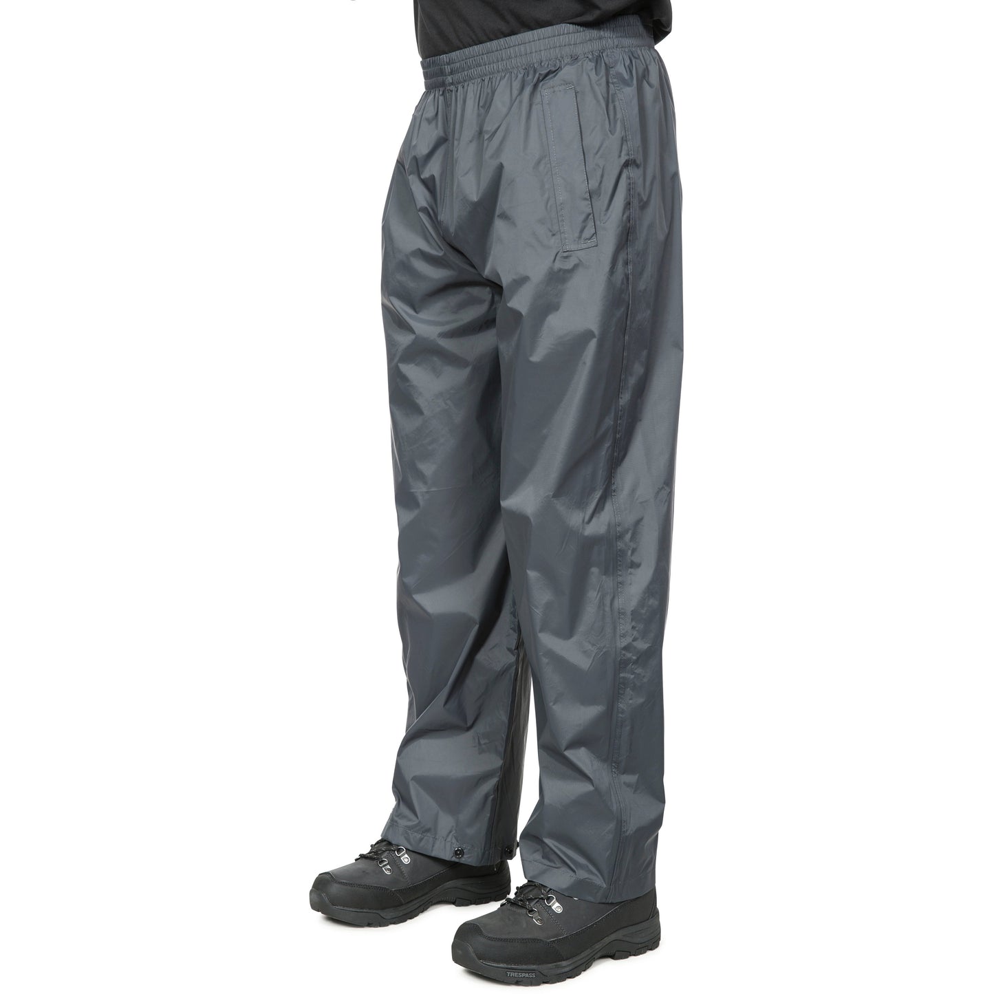 Qikpac Adults Unisex Pack Away Waterproof Trousers - Flint