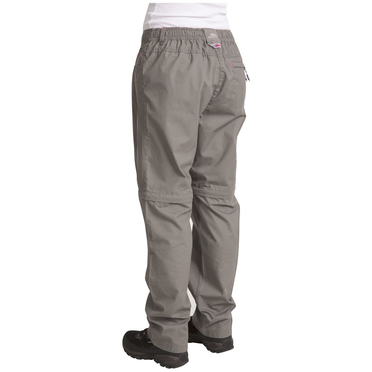 Rambler Convertible Womens Walking Trousers (Zip Off Legs) - Storm Grey