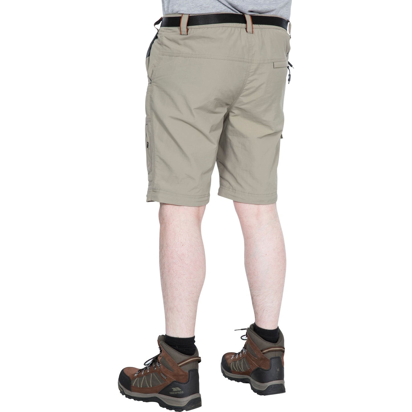 Rynne - Mens Active Zipoff Trousers - Bamboo