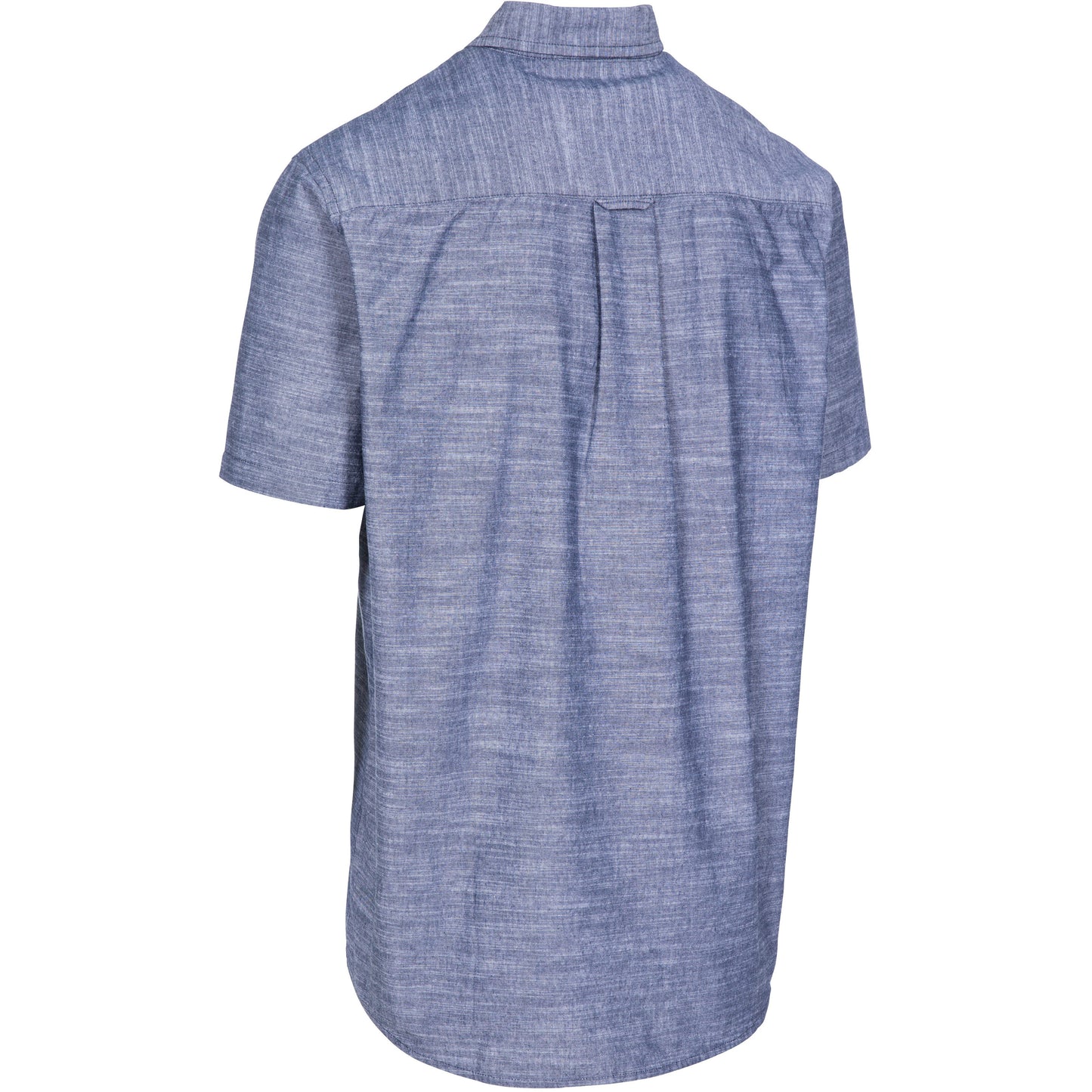 Slapton Men's Casual Short Sleeve Shirt in Navy