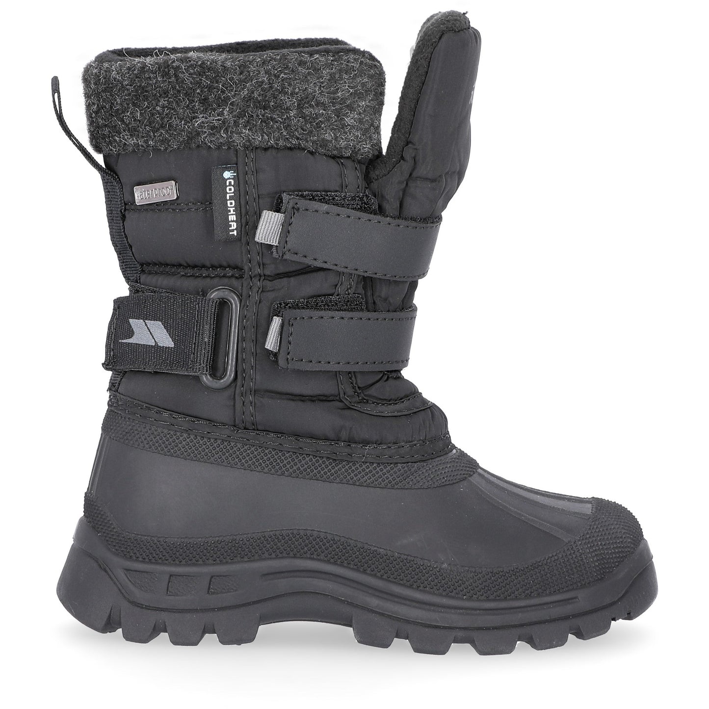 Strachan 2 Boys' Waterproof Snow Boots in Black