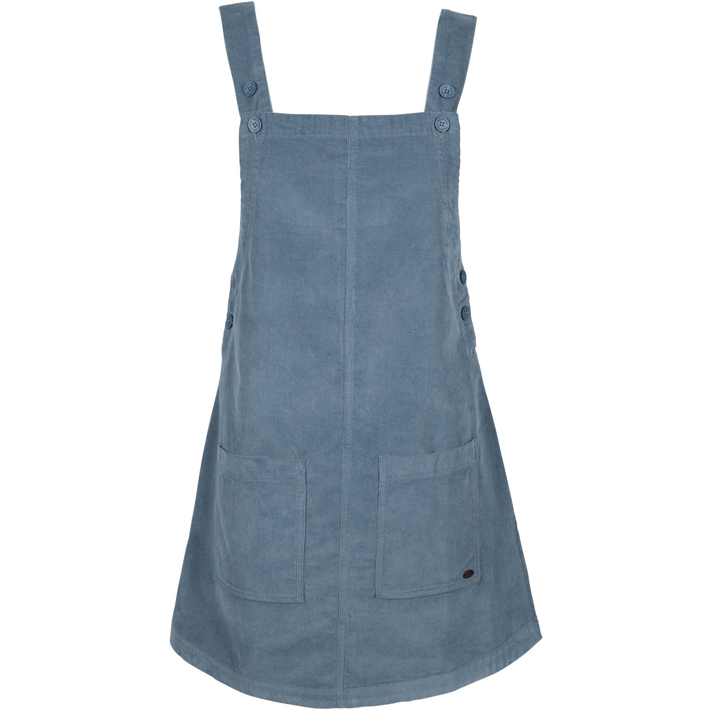 Twirl Women's Pinafore Dress in Pewter