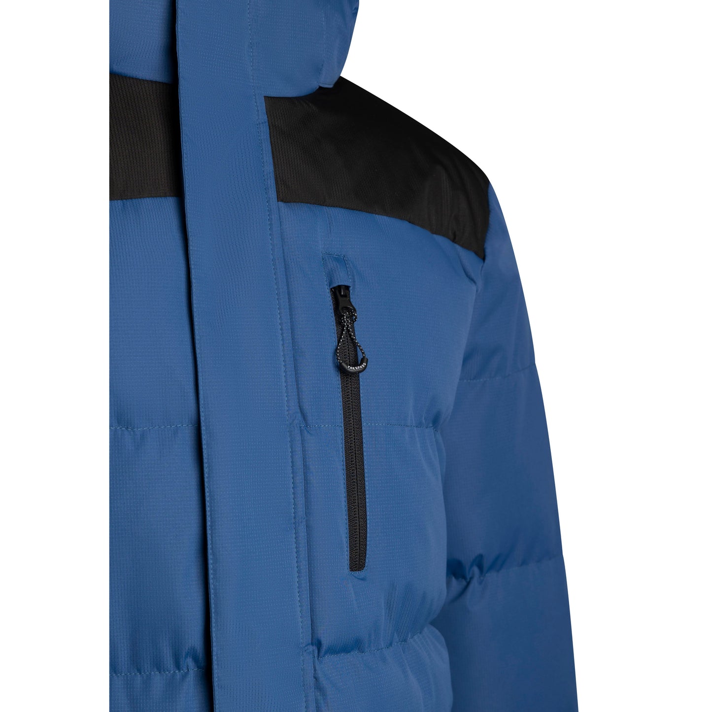 Ahmor Men's Padded Casual Jacket in Indigo