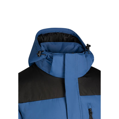 Ahmor Men's Padded Casual Jacket in Indigo