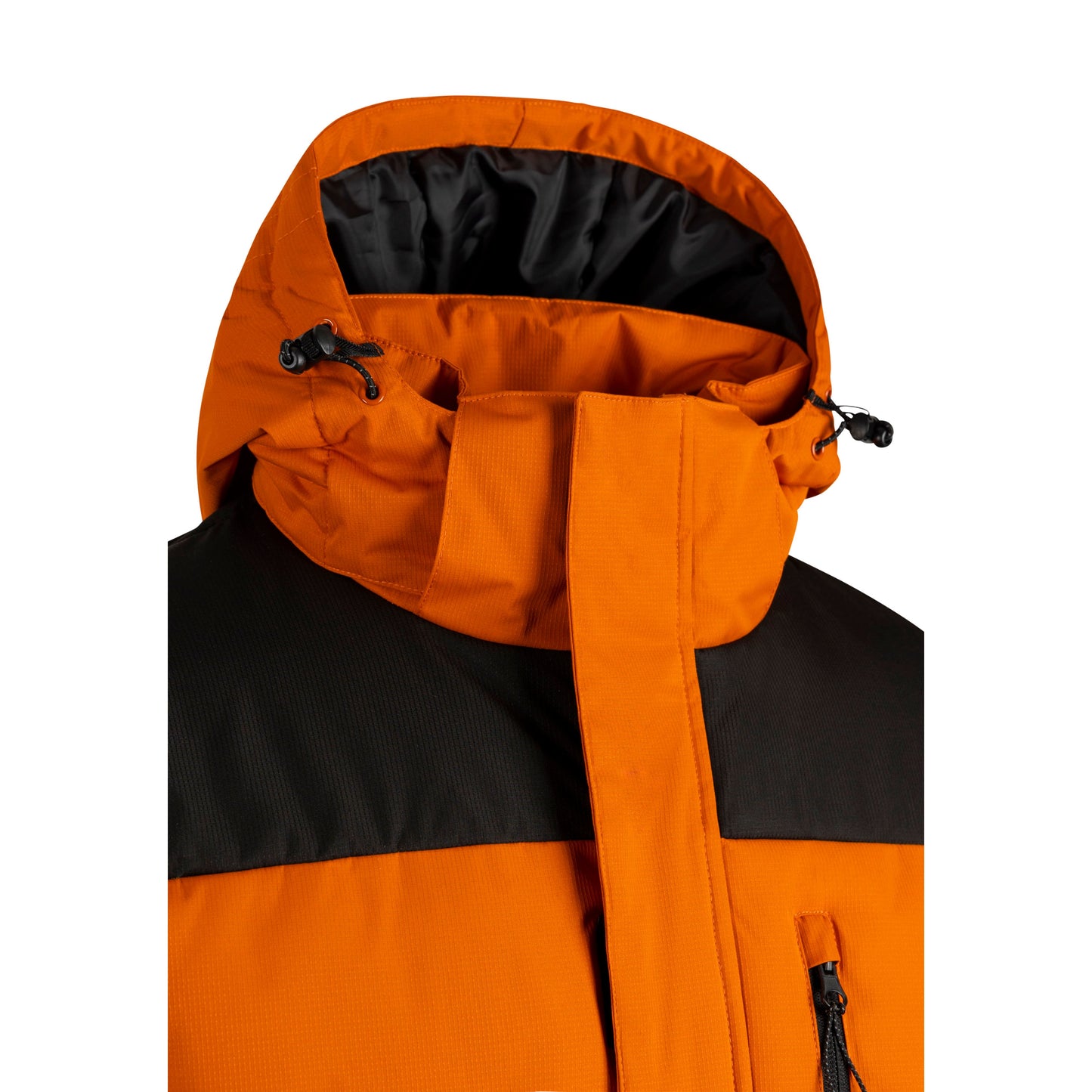 Ahmor Men's Padded Casual Jacket in Orange Spice