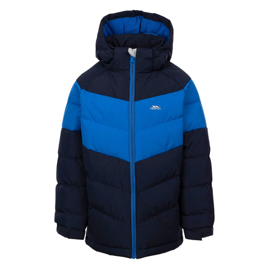 Alderly Kids Casual Padded Jacket in Navy