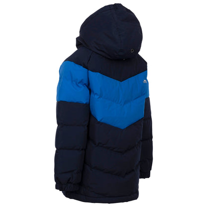 Alderly Kids Casual Padded Jacket in Navy