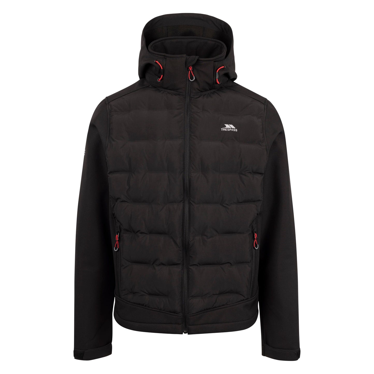 Alwero Men's Hybrid Softshell Jacket in Black