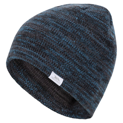 Aneth Mens Beanie Hat in Bondi Blue Marl