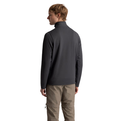 Arranfore Men's Full Zip Fleece in Storm Grey