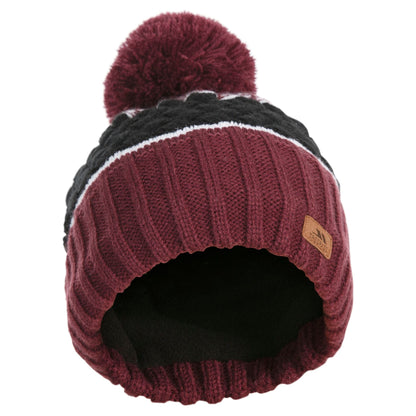 Axel Kids Lined Kids Knitted Hat in Fig