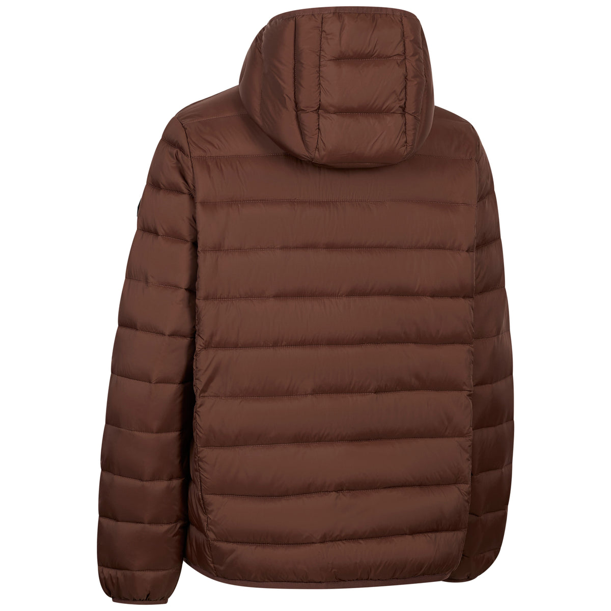 Ayton Women's Lightweight Packaway Puffer Jacket in Dark Brown