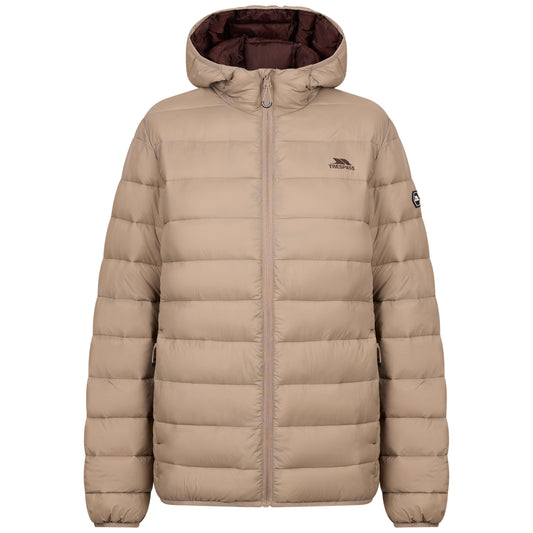 Ayton Women's Lightweight Packaway Puffer Jacket in Sand
