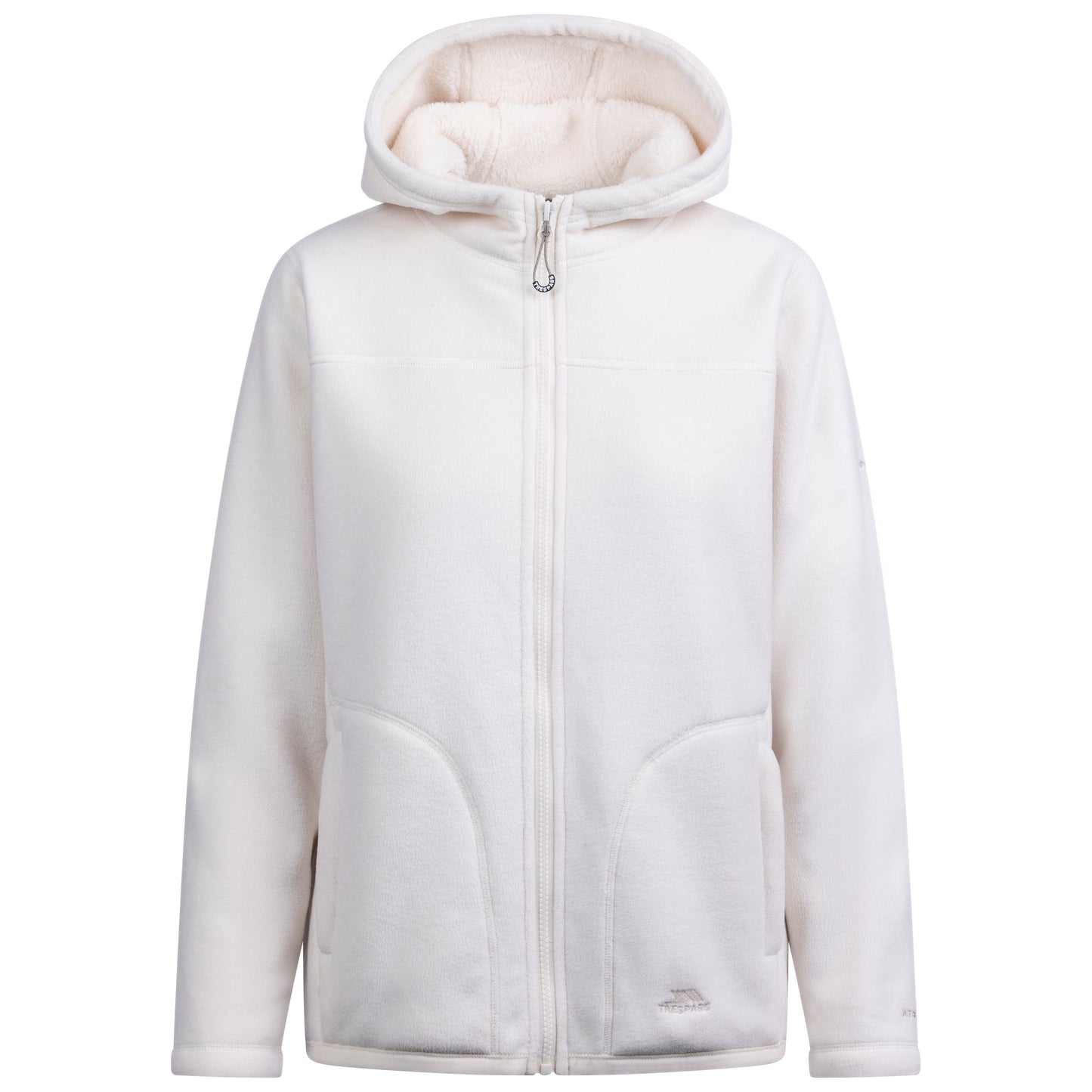 Backstay Women's Full Zip Fleece in Ghost
