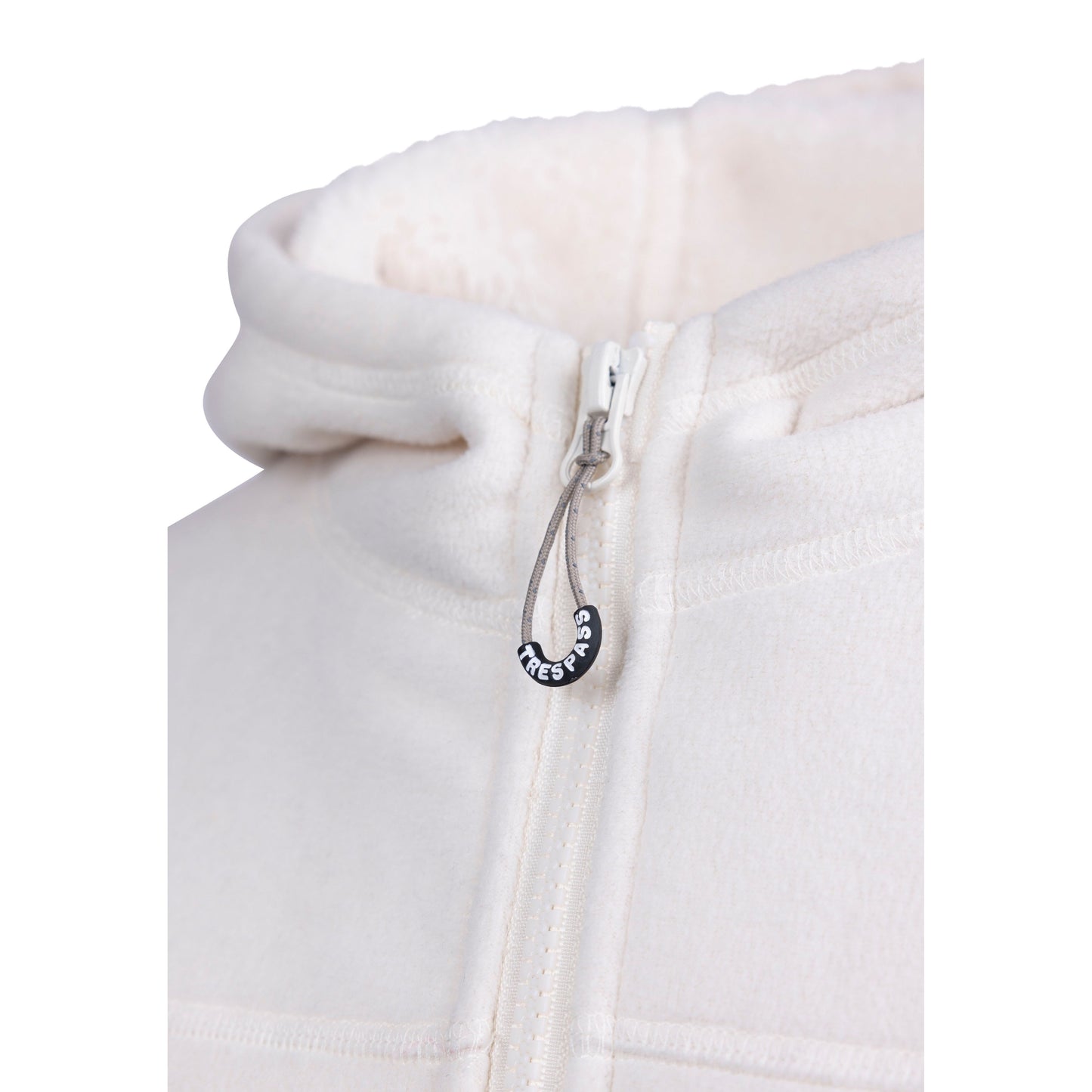 Backstay Women's Full Zip Fleece in Ghost