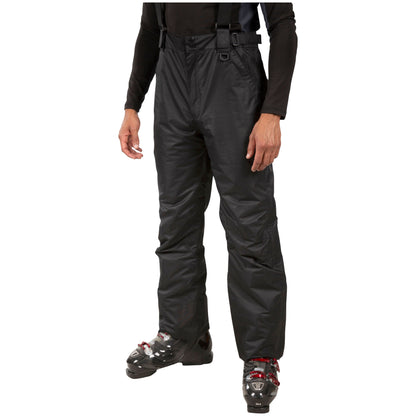 Bezzy Mens Padded Waterproof Ski Pants in Black