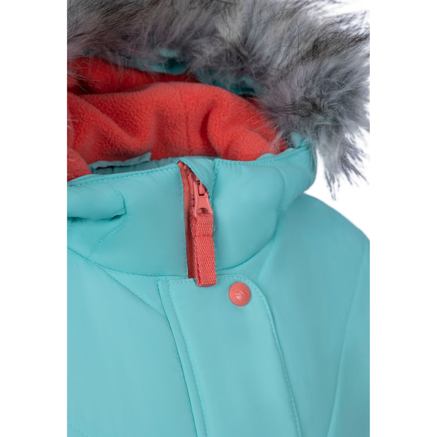 Buntee Girls' Water Resistant Padded Jacket in Tropical Blue