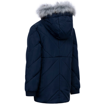 Buntee Girls' Water Resistant Padded Jacket in Navy