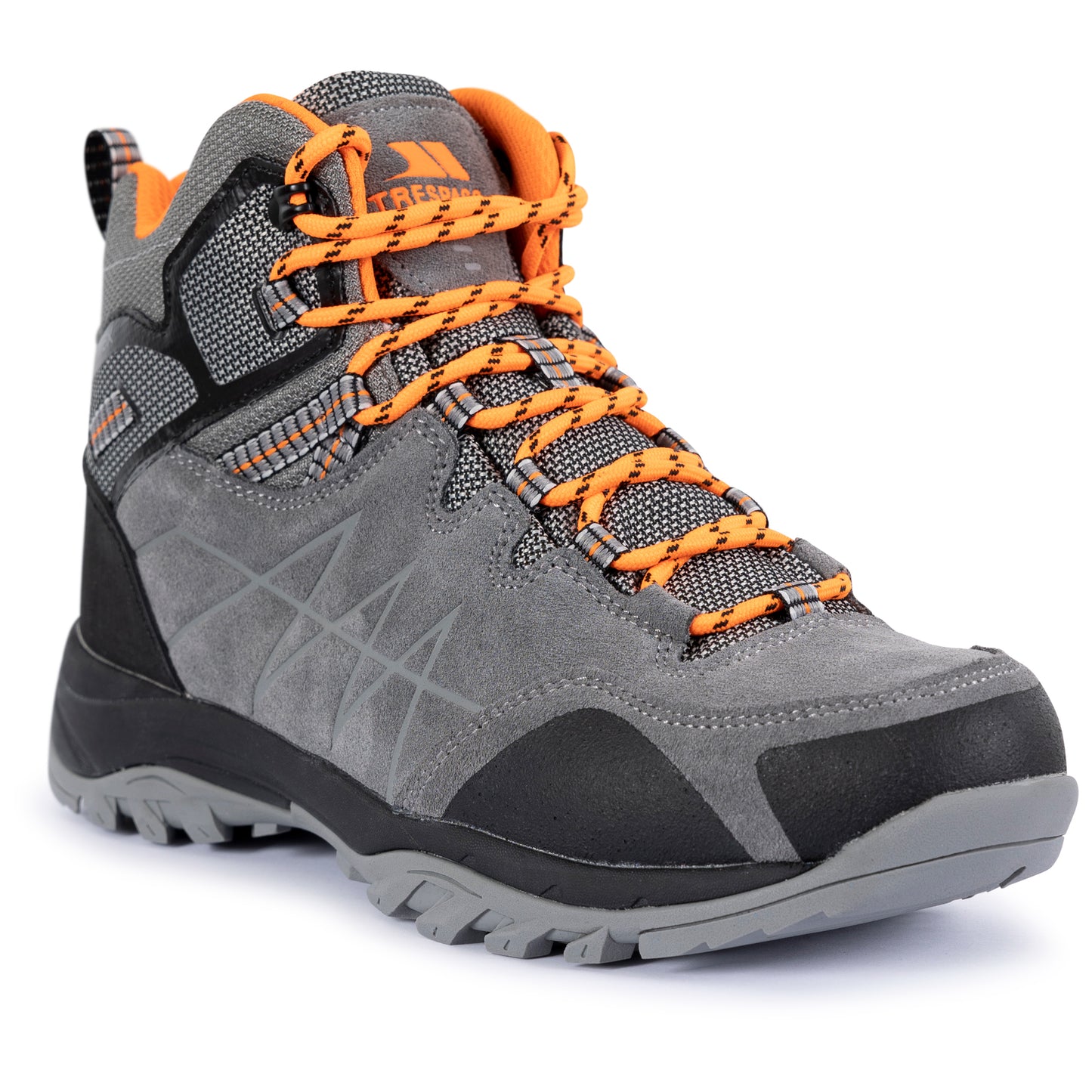 Caelan Men's Mid Cut Waterproof Walking Boot in Grey