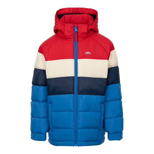 Calmere Kids Casual Padded Jacket in Blue