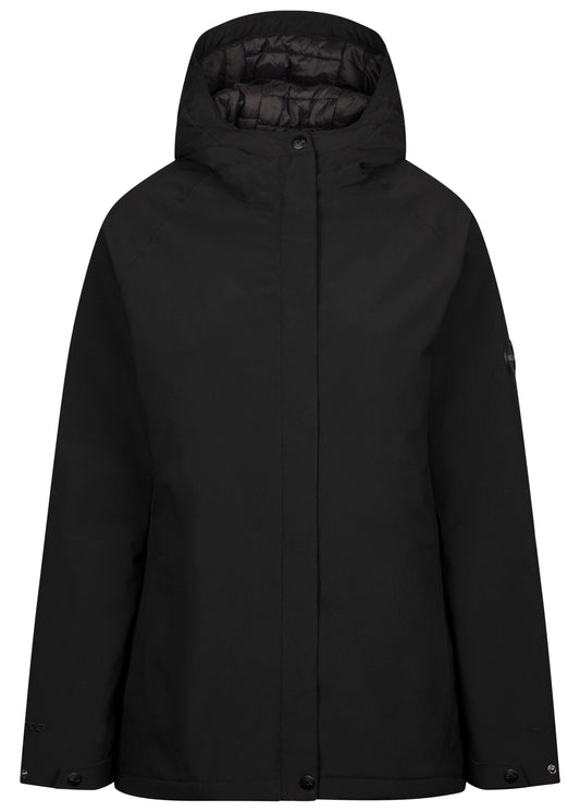 Carlotta Women's DLX Waterproof Jacket in Black
