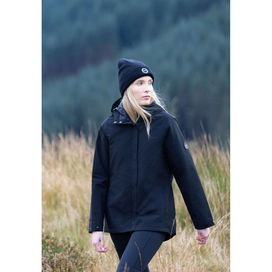 Carlotta Women's DLX Waterproof Jacket in Black