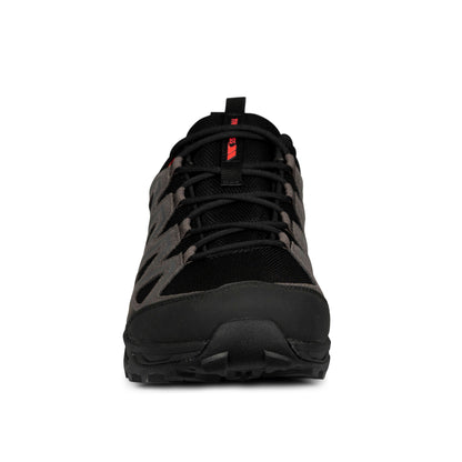 Carraig Men's Waterproof Walking Shoes in Black / Grey