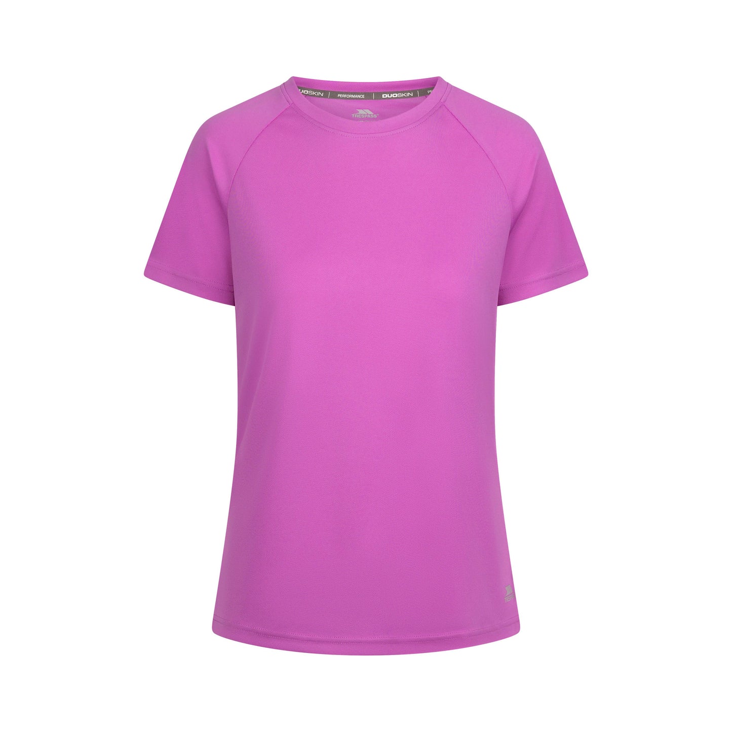 Claudette Womens Active T-Shirt in Deep Pink