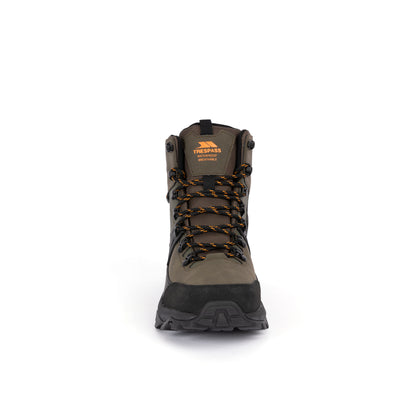 Conrad Mens Waterproof Walking Boots in Olive