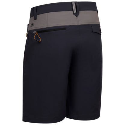 Daars Mens Adventure Shorts in Dark Flint