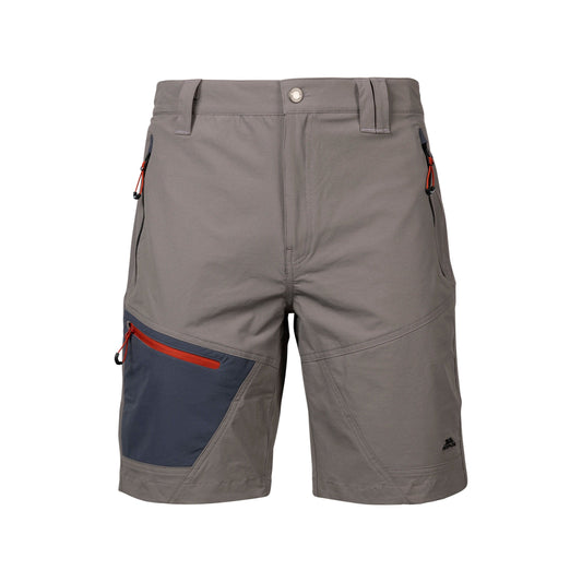 Daars Mens Adventure Shorts in Storm Grey