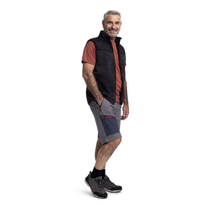 Daars Mens Adventure Shorts in Storm Grey