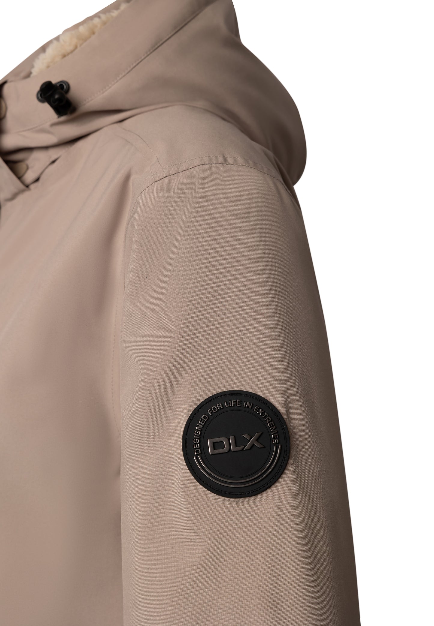 Deborah Women's Longer Padded DLX Jacket in Sand
