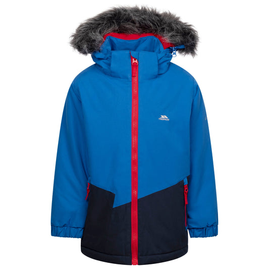 Deen Boys Waterproof Padded Jacket in Blue