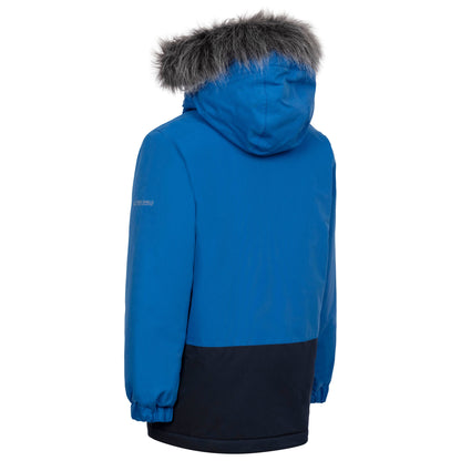Deen Boys Waterproof Padded Jacket in Blue