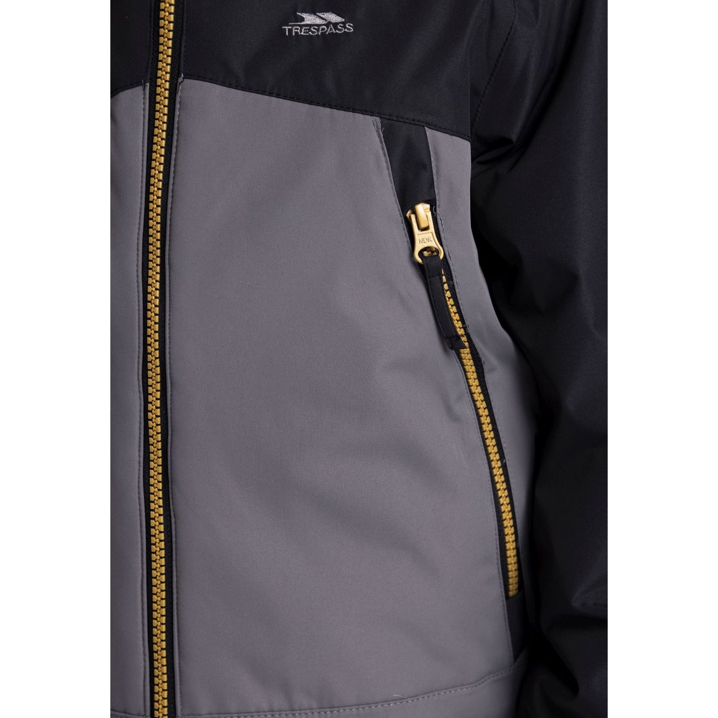 Discover Boys Padded Waterproof Jacket in Storm Grey