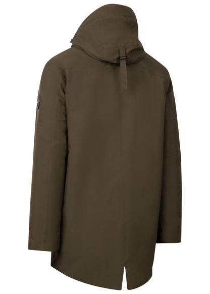 Donahue Men's DLX Padded Waterproof Jacket in Dark Vine