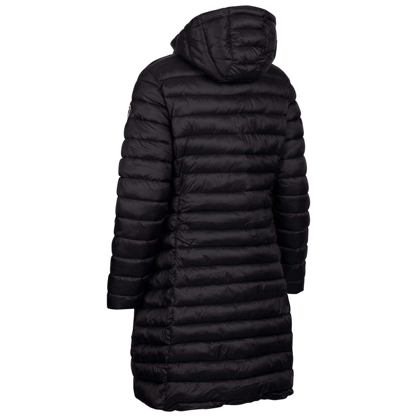 Dorothea Women's Longer Length Padded Casual Jacket in Black