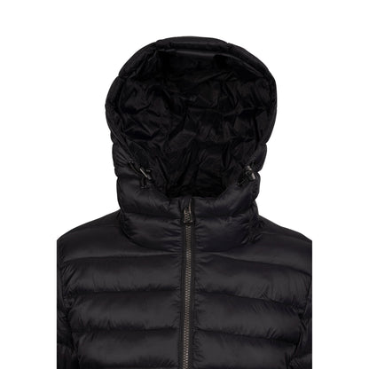 Dorothea Women's Longer Length Padded Casual Jacket in Black