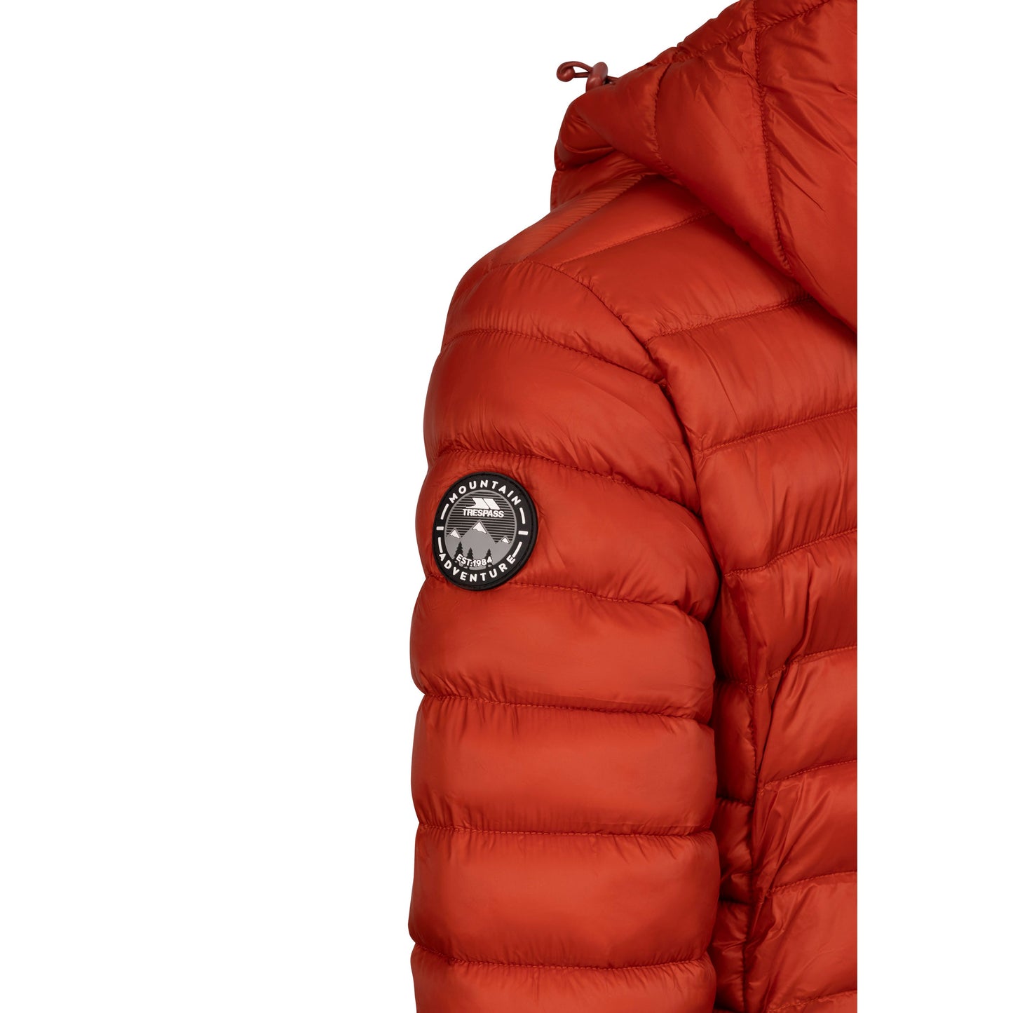 Dorothea Women's Longer Length Padded Casual Jacket in Burnt Sienna