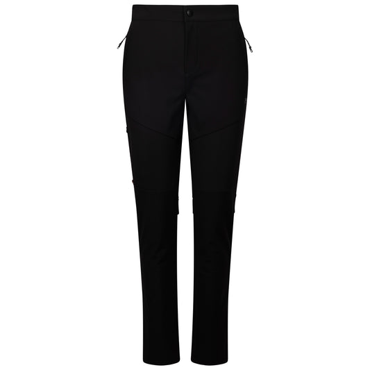 Edziz Women's Waterproof Breathable Softshell Walking Trousers in Black