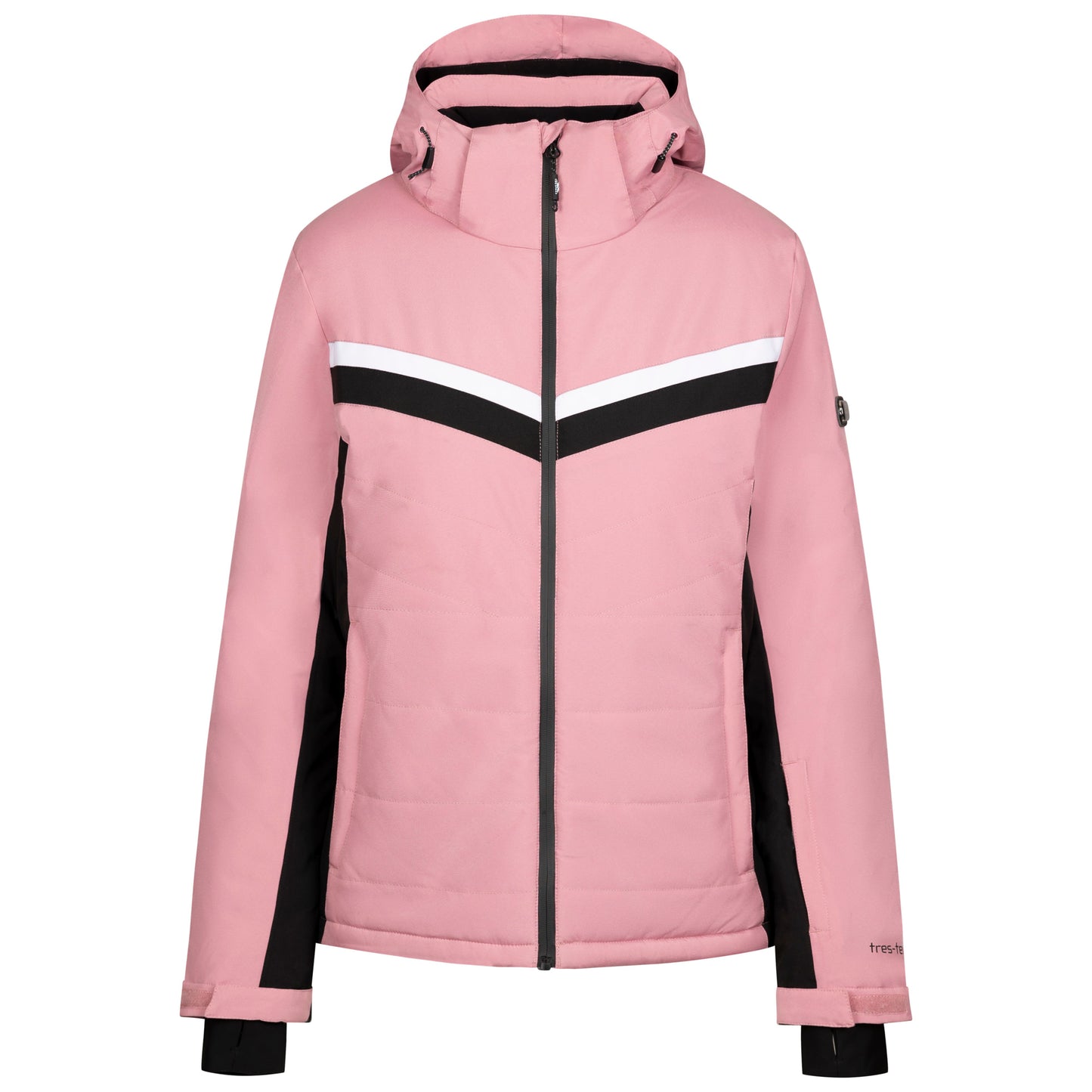 Emma Women's Waterproof Padded Ski Jacket in Pink Haze